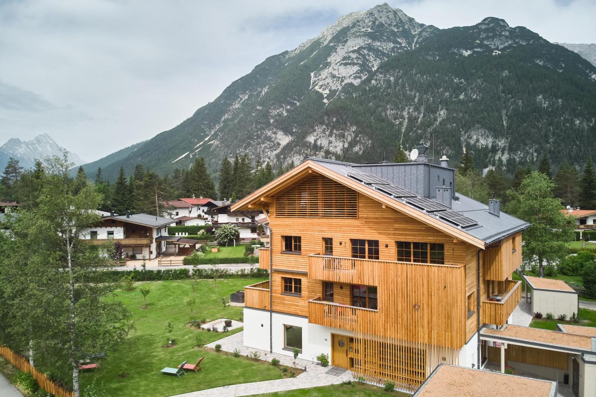 Kurblhof Natur Hotel Appartements Leutasch Esterno foto